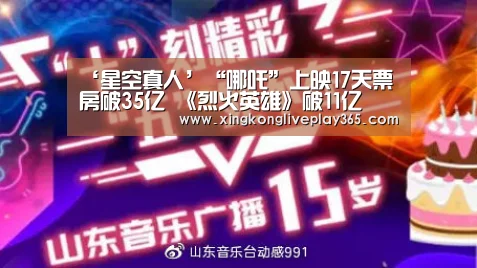 ‘星空真人’“哪吒”上映17天票房破35亿 《烈火英雄》破11亿(图3) 星空赛事