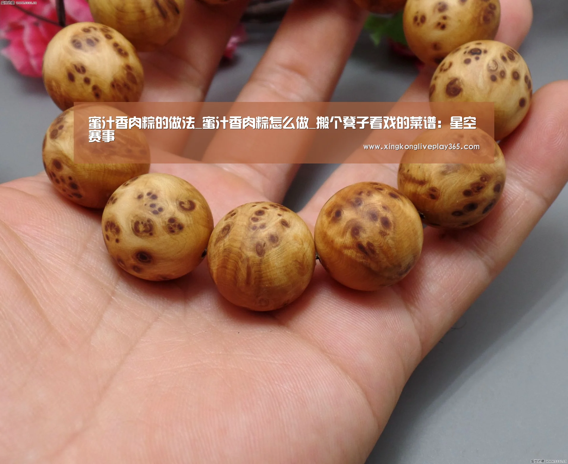 蜜汁香肉粽的做法_蜜汁香肉粽怎么做_搬个凳子看戏的菜谱:星空赛事(图1) 星空真人